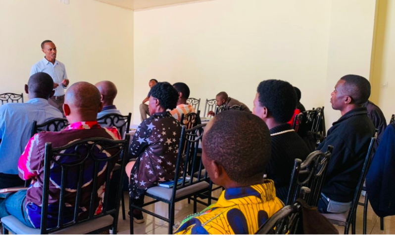 community training rutsiro district officials